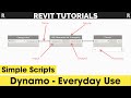 3 simple dynamo script for everyday use  dynamo 