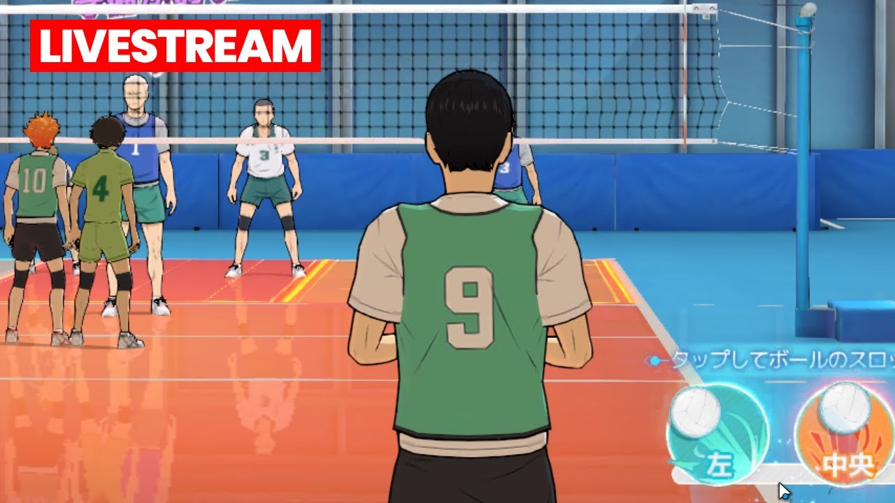 🔴 LIVE Haikyuu FLY HIGH JP - No Commentary Gameplay (Android/iOS)