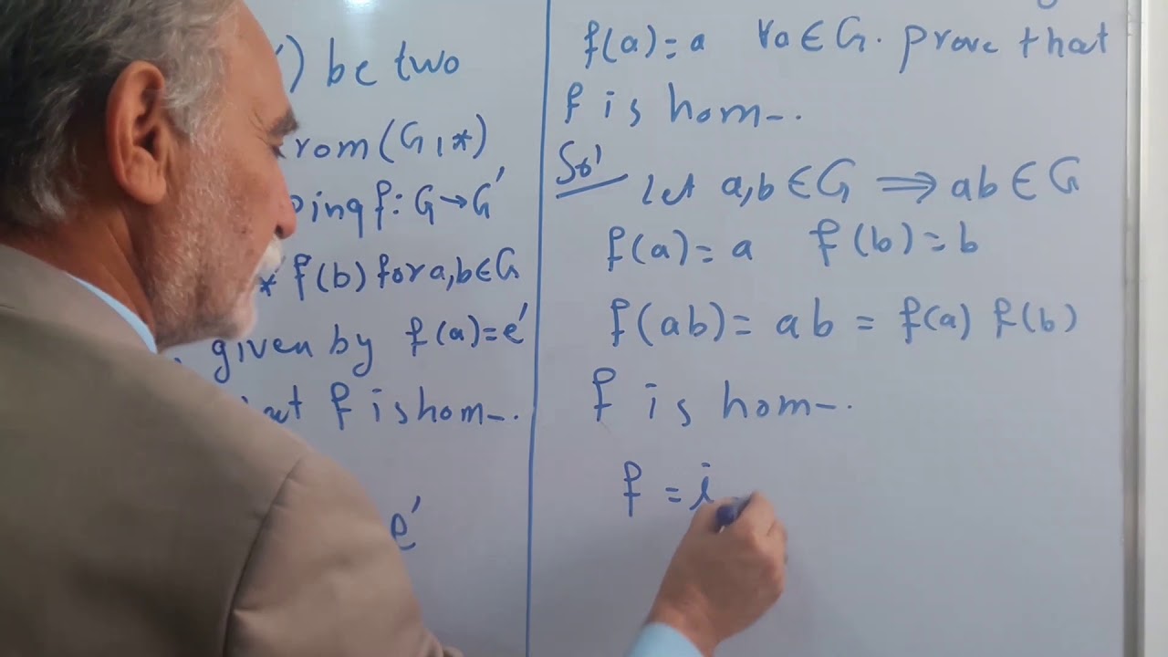 التشاكل (homomorphisms) ا . م . علي يونس
