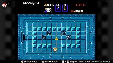 Legend of Zelda NES 2nd Quest find and beat level 1 Dungeon
