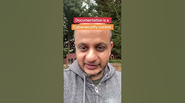 Documentation is a security control #cybersecurity #career