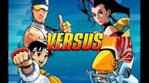 Capcom Fighting EVOLUTION Gameplay Sample