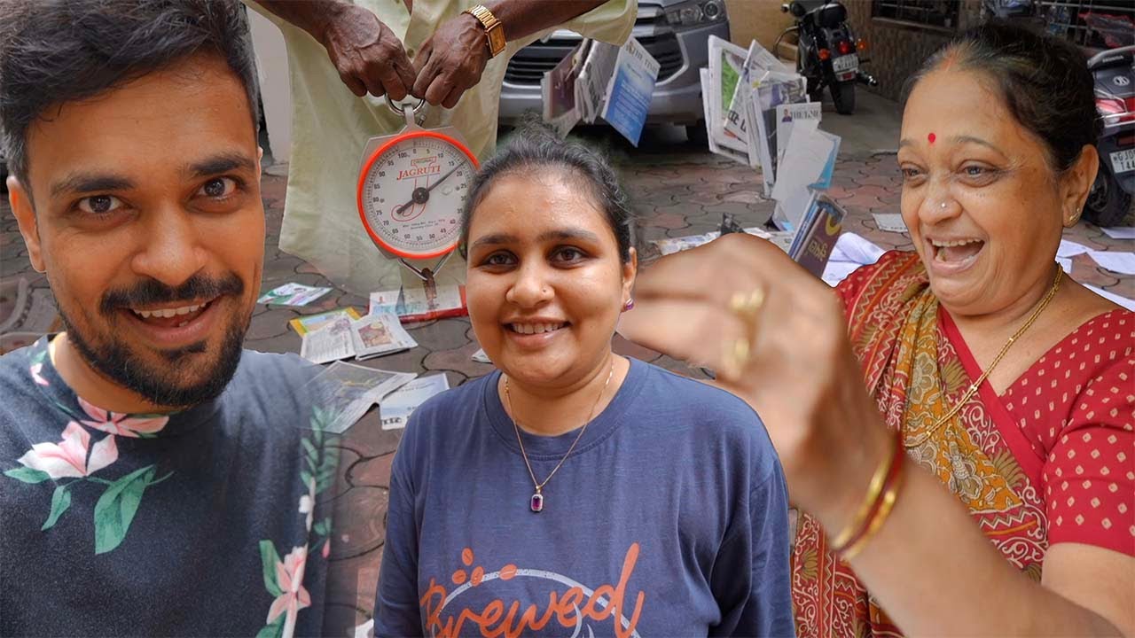 Ghar ka bhangar bech ke paisa hi paisa aa gya😂. Mummy ki khushi dekhne layak thi.