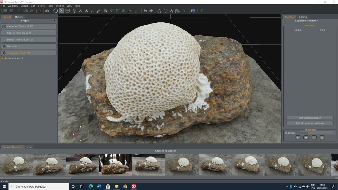 Digitalização 3D (Fotogrametria) - 3DF Zephyr - YouTube
