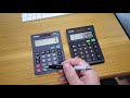 Casio Calculator Tax rate Change
