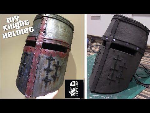 How To Make A Metal Helmet From Foam You - Diy Foam Knight Helmet How To Make A Metal Helmet From Foam You - Diy Foam Knight Helmet