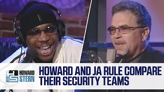 Howard Stern and Ja Rule Compare Their Security Teams (2002)