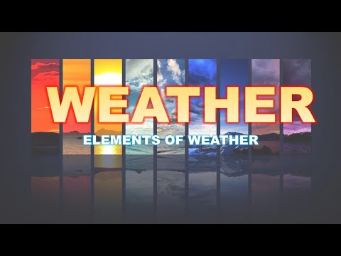 WEATHER AND ITS ELEMENTS