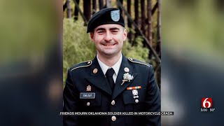 Oklahoma Soldier Remembered After Motorcycle Wreck On New Year's Eve