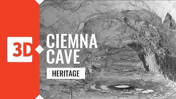 Ciemna Cave - 3D laser scanning and point cloud proccesing