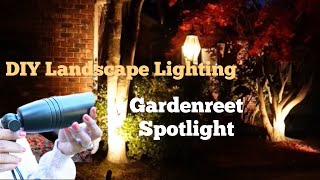 Install Landscape Lighting | Gardenreet Spotlights