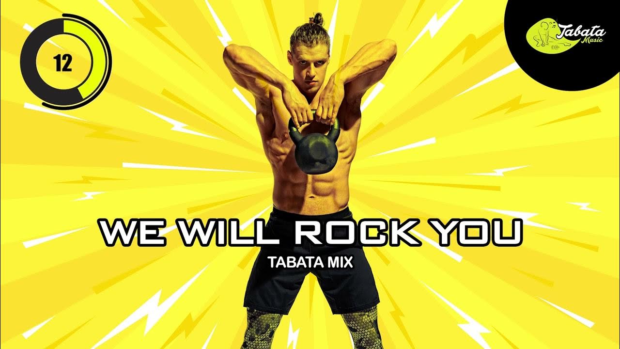 Tabata Music - We Will Rock You (Tabata Mix) w/ Tabata Timer Tabata Music - We Will Rock You (Tabata Mix) w/ Tabata Timer