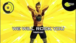 Tabata Music - We Will Rock You (Tabata Mix) w/ Tabata Timer