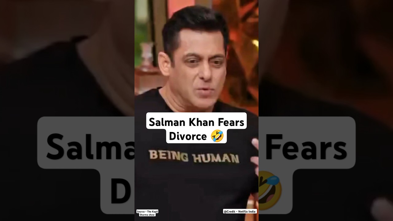 Salman Khan Fear of Divorce 