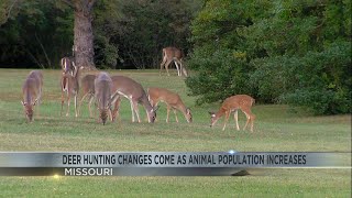 Deer hunting changes come as animal population increases