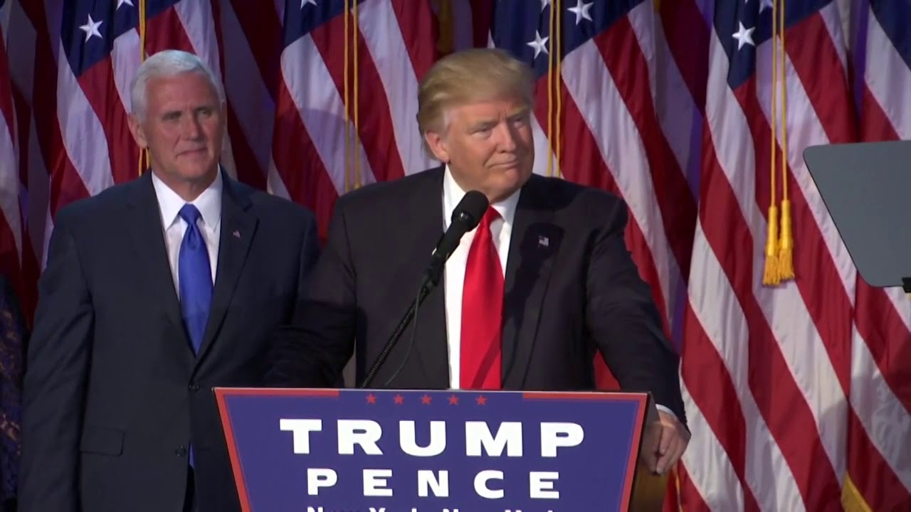 I Will Be President For All Americans 8212 Transcript Of Donald Trump S Election Night Victory Speech Los Angeles Times