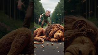 Upin Ipin Dan Kak Ros Dan Atok Dalang Vs Monster Singa Sarang Lebah upinipin animals