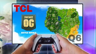 Gaming On The TCL Q6 65" 4K QLED TV