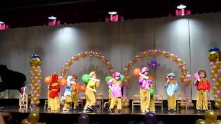 20120722Bibi學校畢業典禮表演─中班音樂表演(1)