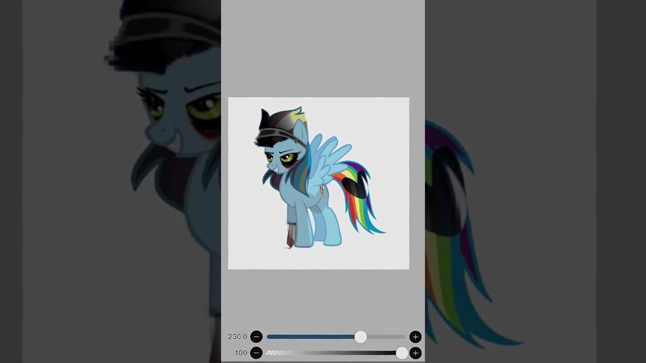 MY LITTLE PONY BUT THEY'RE EVIL!! 