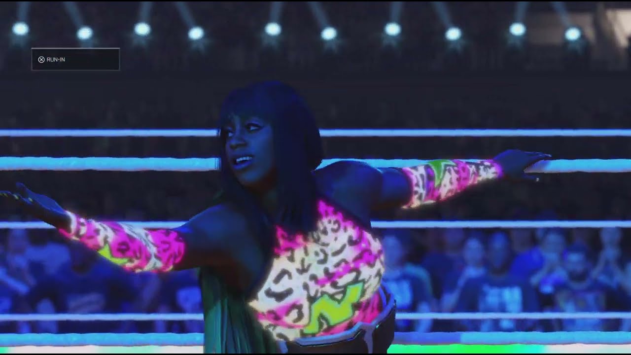 WWE 2K25　ナオミ VS チャイナ