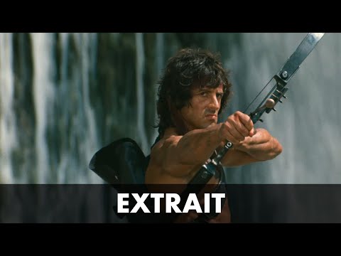 RAMBO II - Rambo résiste à l'attaque surprise de Murdock - Sylvester Stallone