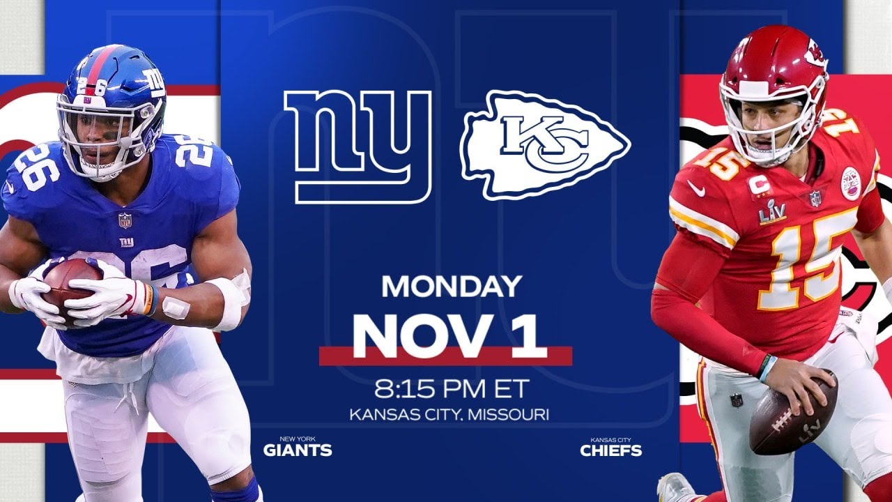 Kansas City Chiefs vs New York Giants 2021 Week 8 Highlights YouTube Kansas City Chiefs vs New York Giants 2021 Week 8 Highlights YouTube