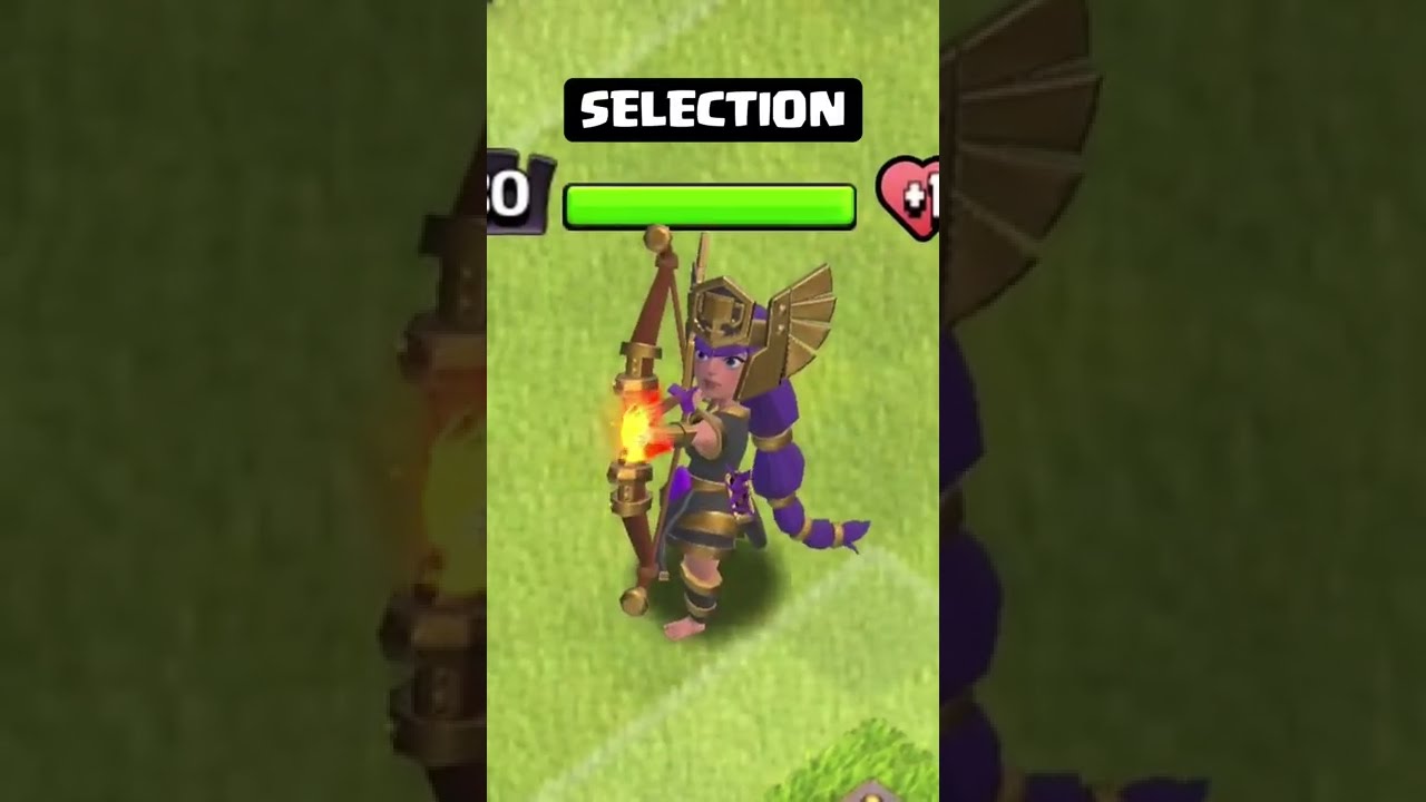 Champion Queen Custom Animations and Sound Effects (Clash of Clans)