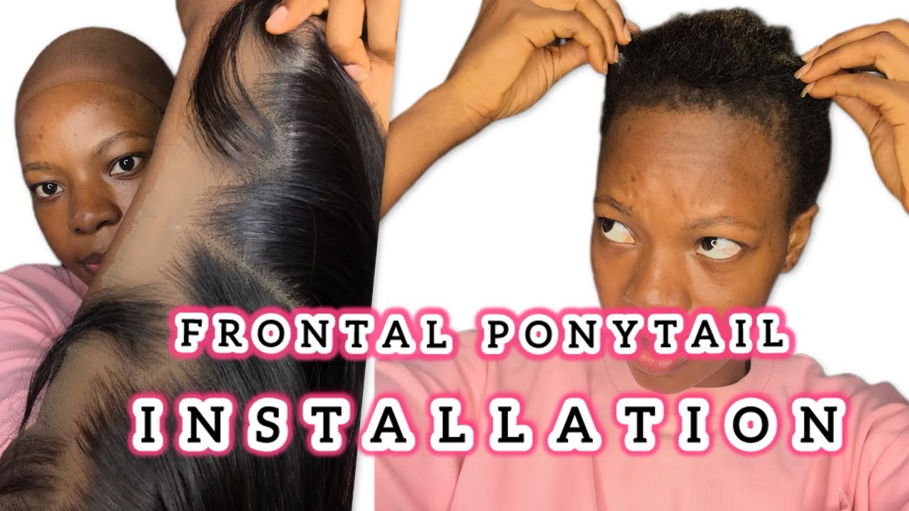 Frontal Ponytail Tutorial For Beginners 