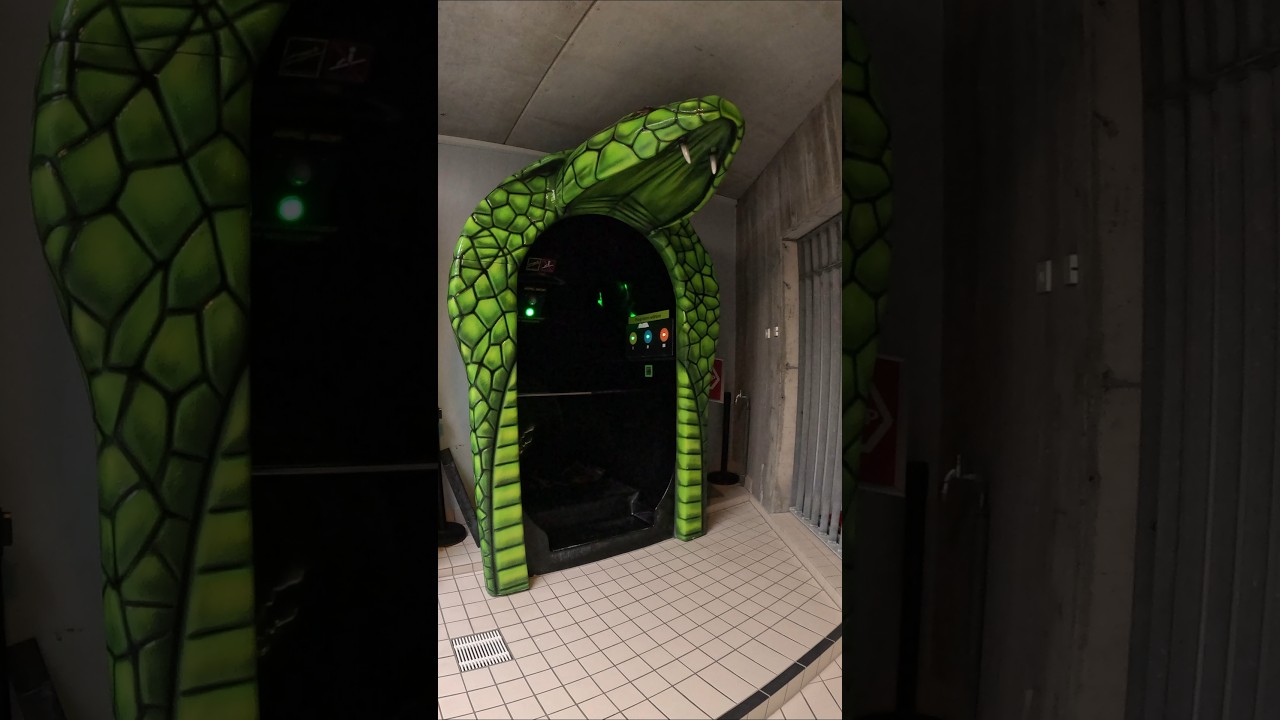 GREEN VIPER ADVENTURE SLIDE Water Slide in Water Park Europabad Karlsruhe Germany, POV 4k videos