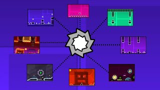 How far can you get with the ball gamemode in every official geometry dash levels? (1k subs special)