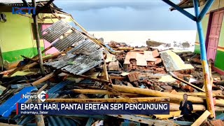 Pantai Eretan Indramayu Hancur Diterjang Ombak dan Angin Kencang #SeputariNewsSiang 02/01