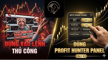 Hướng Dẫn EA Profit Hunter Trade Panel (MT4) | 1 Click Buy/Sell + Auto SL/TP + Bulk TP/SL $