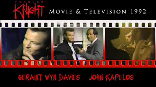 Forever Knight | Movie & Television Interview | Geraint Wyn Davies and John Kapelos (May 1992)