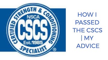 HOW I PASSED THE CSCS | MY ADVICE AND TIPS