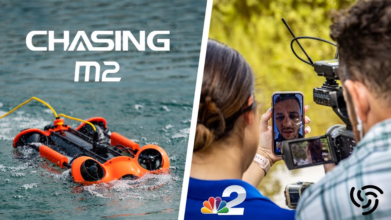 Myakka River Gator Attack | Underwater Drone Chasing M2 ROV