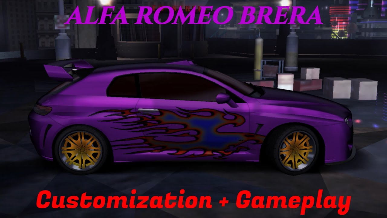 NFS CARBON | Alfa Romeo Brera | Customization and Gameplay