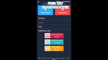 How to change All Free Key Sharpshooter