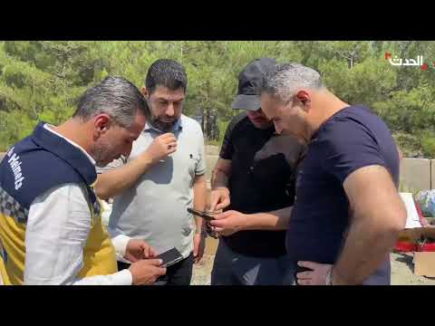 وزير الطوارئ ومحافظ اللاذقية يشرفان على إخماد حرائق اللاذقية