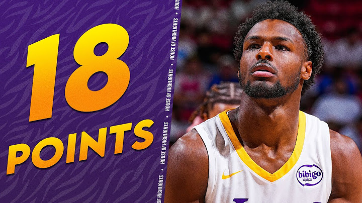 Bronny James Drops 18 PTS vs Celtics 🔥 2025 NBA Summer League