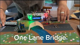 Details One Lane Bridge, Timed and Flooded Update