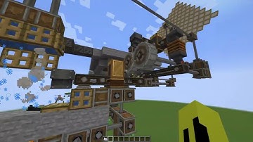 Minecraft Create Mod Bread and Bonemeal Factory