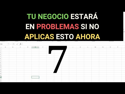 7 Consejos de EXCEL  (FÁCIL )  que DEBES UTILIZAR Para IMPULSAR TU Negocio