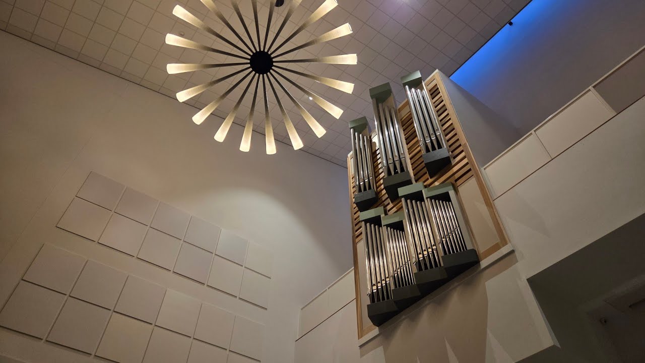 Lourens Schaak - Lofzang van Simeon - Nieuwe orgel Poort Urk