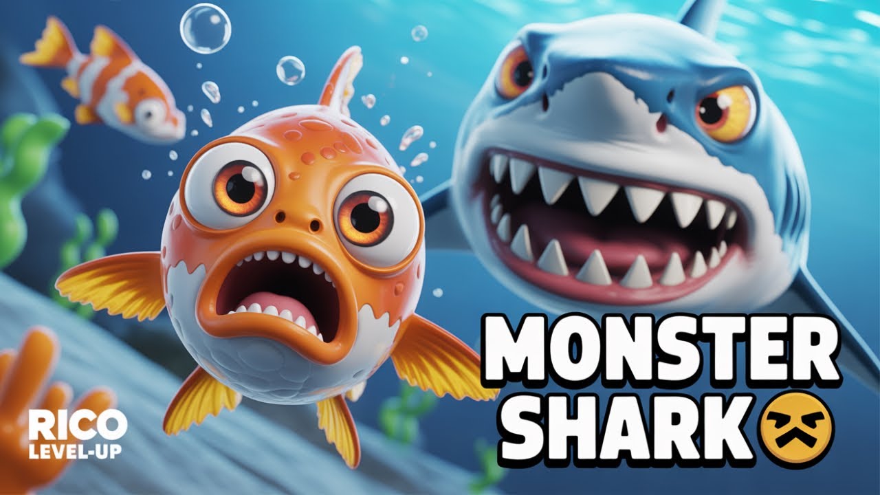 Saving Fish From MONSTER SHARKS 😨🦈 | Fishdom Epic Compilation