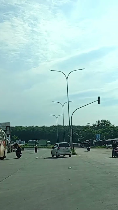 Bus NPM Masuk Lampung, Exit Tol Itera ..#klakson #telolet #lampung #bus