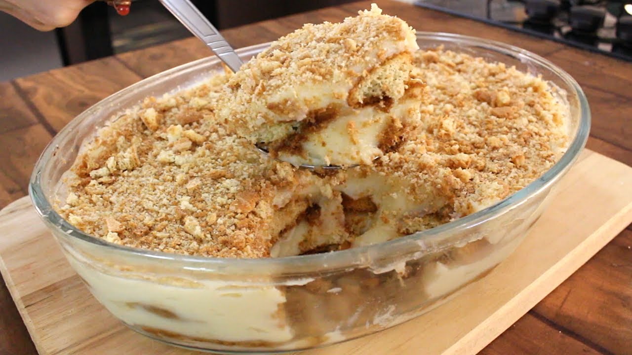 SOBREMESA DELICIOSA! ACABOU TUDO RAPIDINHO! (Muito Fácil)