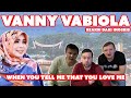 Reaction - Vanny Vabiola - When You Tell Me That You Love Me - Indonesia (cover)