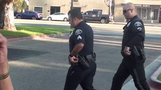 Illegal Alien Commissioner Julian Zatarain Police Protect & Escort From Meeting