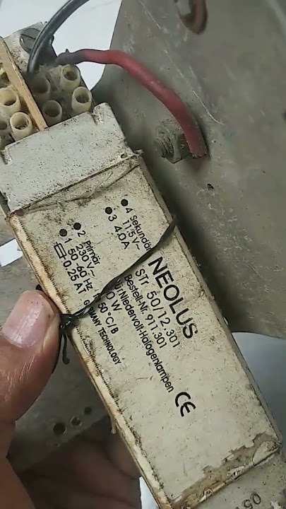 Memanfaatkan Trafo Bekas Lampu Sorot 12v
